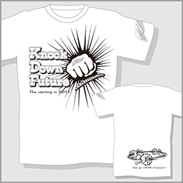 「Knock Down Future」オープン記念Tシャツ